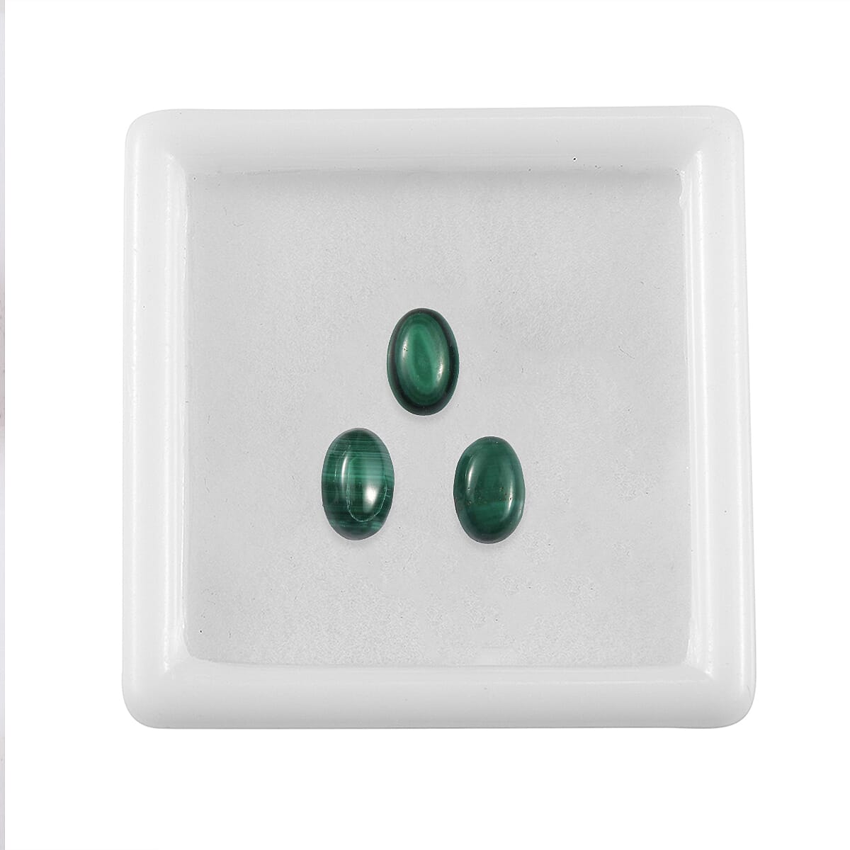 Set of 3 Malachite Loose Gemstones in Oval Shape 1.33 Ct. 8062331 3