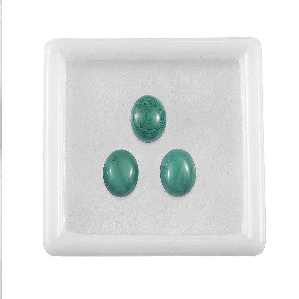 Malachite Oval Shape Gemstone 4 Ct.