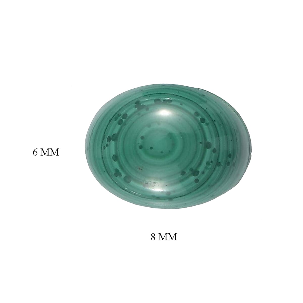 Set of 3 Malachite Loose Gemstones in Oval Shape  4 Ct. 8062333 3