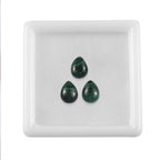 Malachite Pear Shape Gemstone 3.38 Ct.