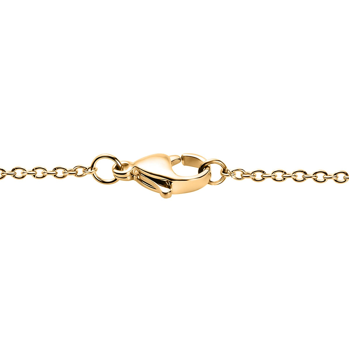 Designer Inspired - Malachite Pendant with Chain (Size 20) in Yellow Gold Plated 9.12 Ct. 4416638 5