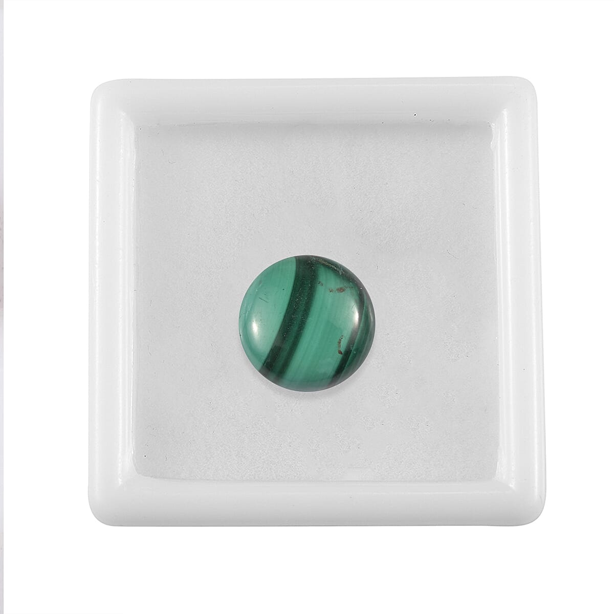 Malachite Loose Gemstone in Round Shape 5.51 Ct. 8062353 2