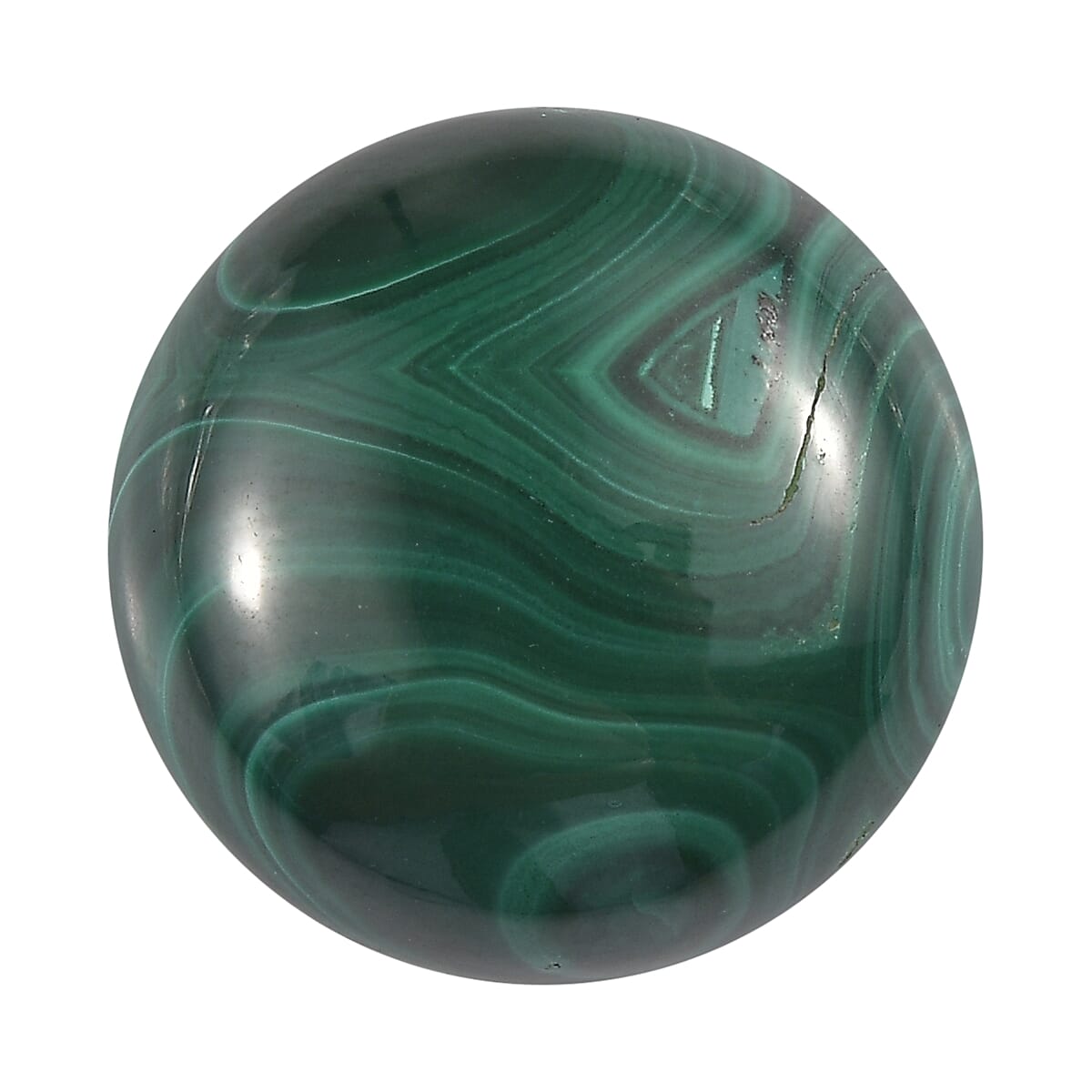 Malachite Loose Gemstone in Round Shape 10.76 Ct. 8062355 0