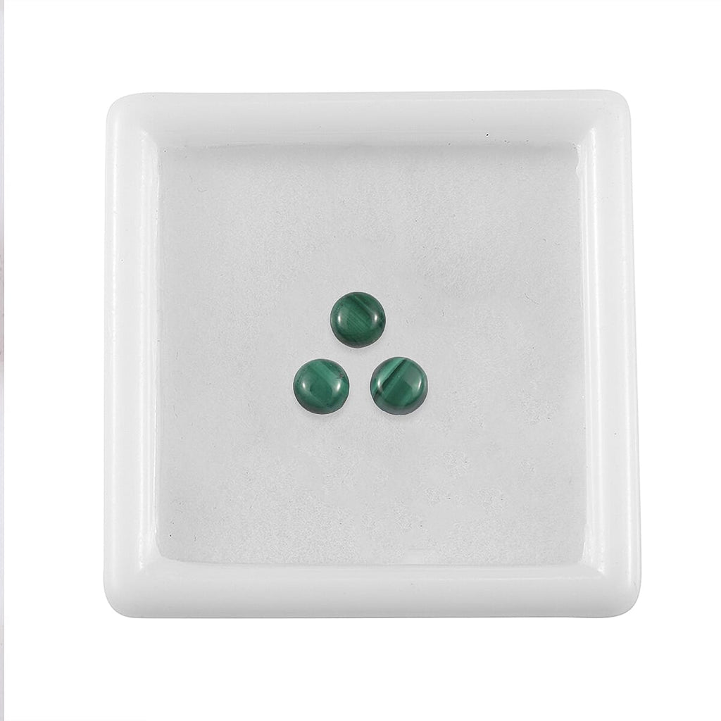 Malachite Round Shape Gemstone 0.87 Ct.