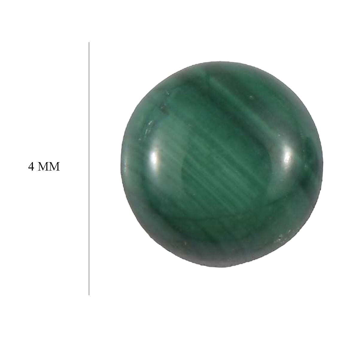 0.87 Ct. Set of 3 Malachite Loose Gemstones in Round Shape 8062356 3
