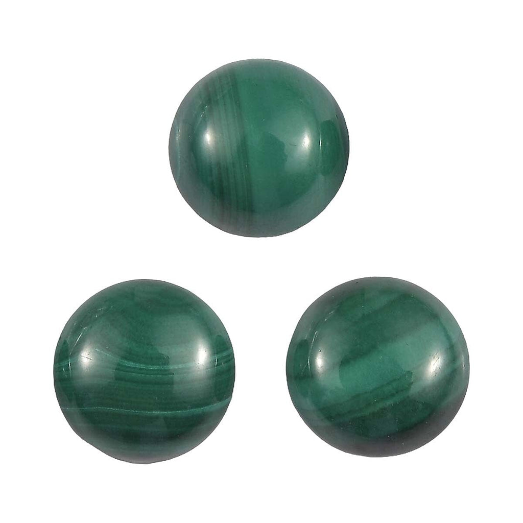 Malachite Round Shape Gemstone 2.76 Ct.