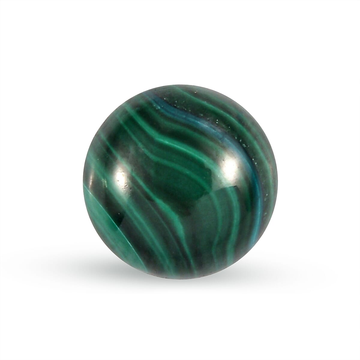 Malachite Round 8 mm Gemstone, 2.36 Ct 8511651 0