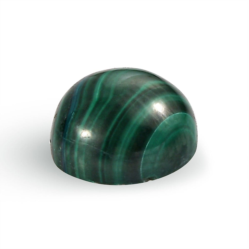Malachite Round 8 mm Gemstone, 2.36 Ct