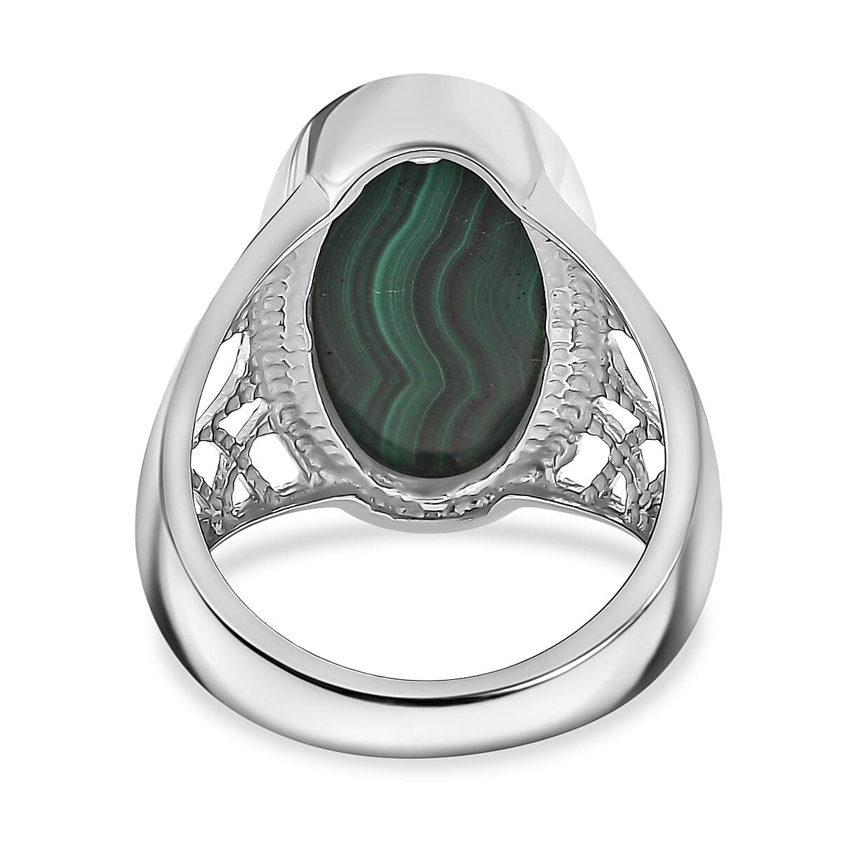 Malachite Solitaire Ring 15.32 ct 7890129 5