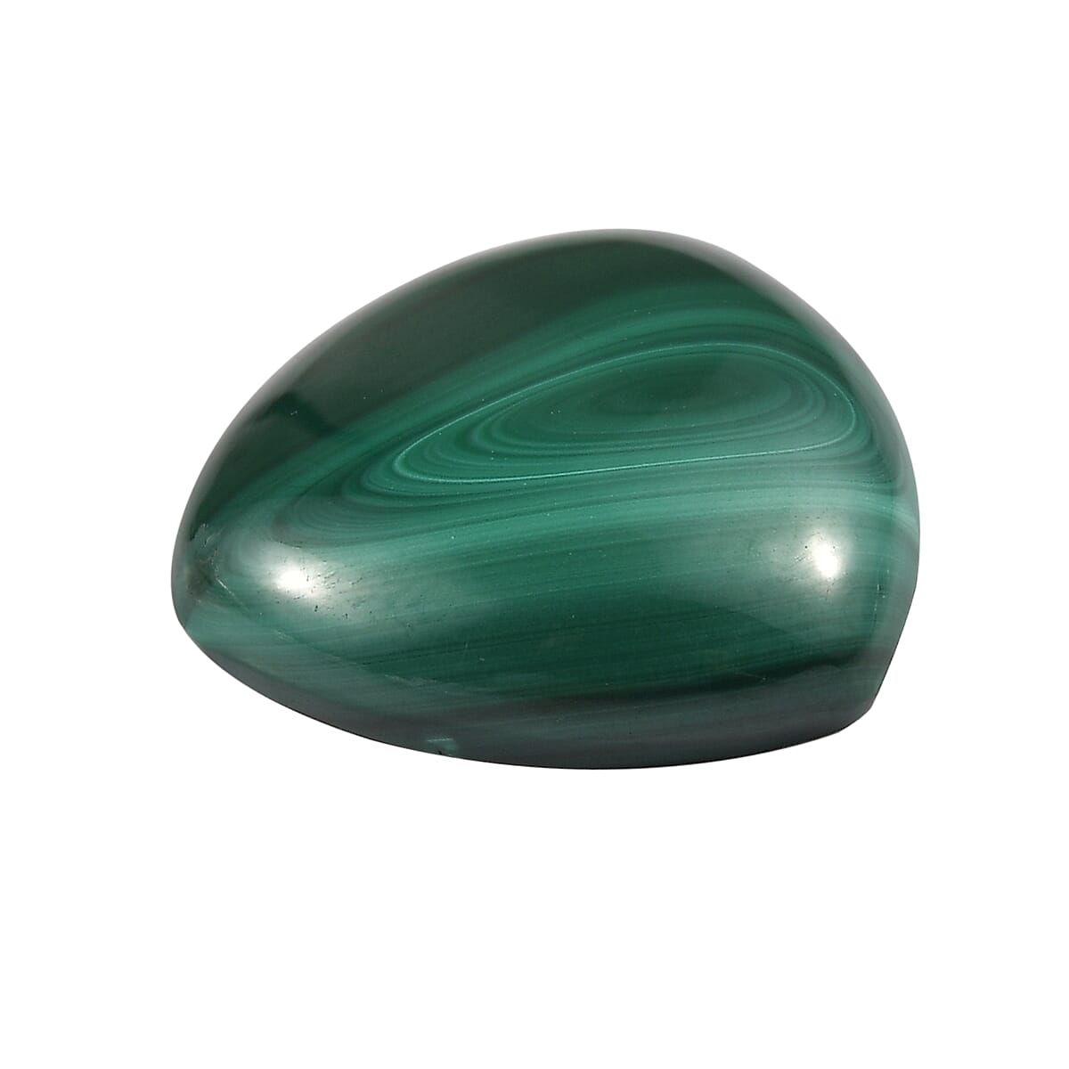 9.87 Ct. Malachite Loose Gemstone in Trillion Shape 8062359 2