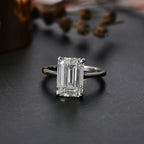 Managing Director Special - Luxuriant 950 Platinum VS Lab Grown Diamond EF, VS Ring, Platinum Wt.9 Gms  10.000  Ct.