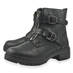 Manchester Closeout Front Hike Zip Boot (Size 4) - Black