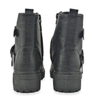 Manchester Closeout Front Hike Zip Boot (Size 4) - Black