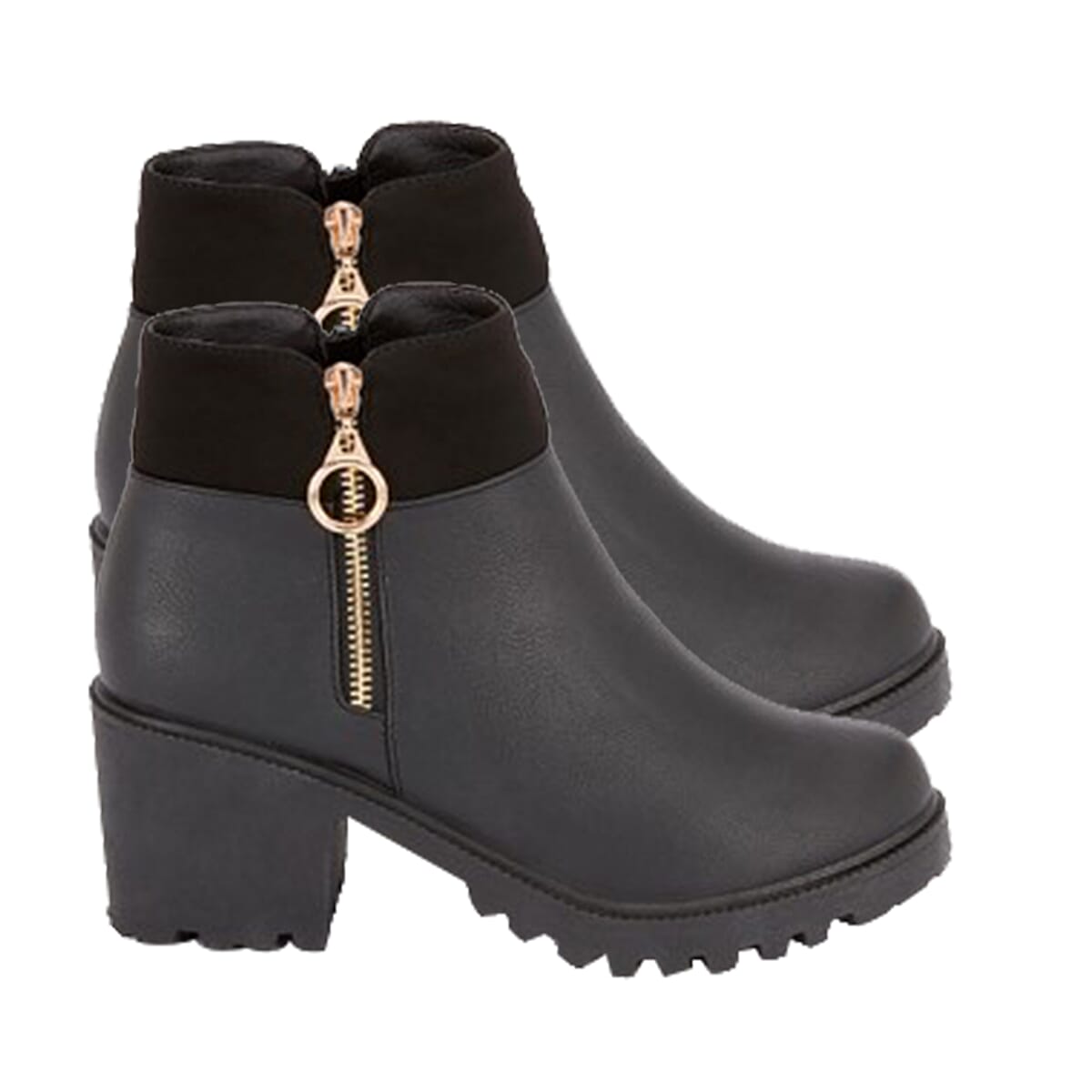 Manchester Closeout Zipper Ankle Boots - Black 7274890 0