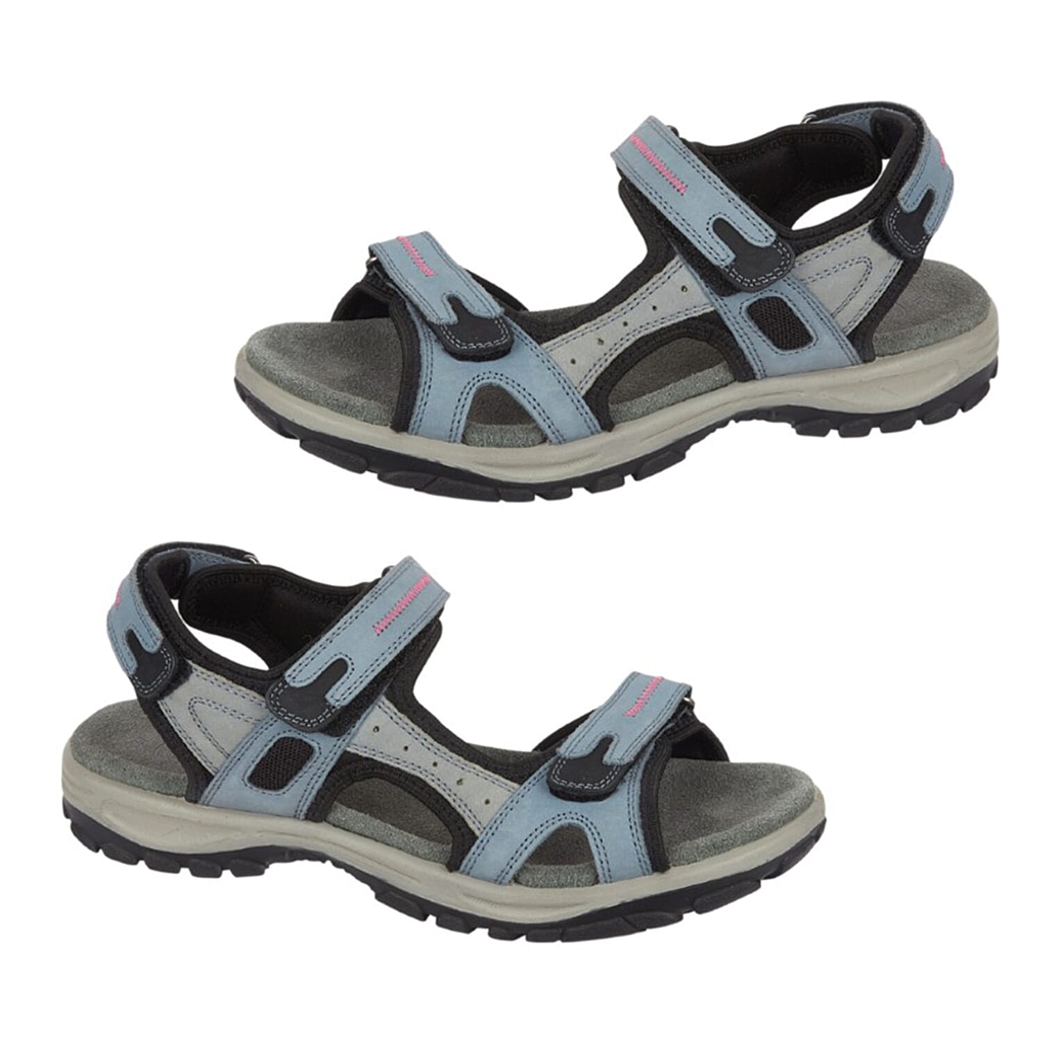 Mandy Ladies Leather Walking Sporty Sandals V32525258 0
