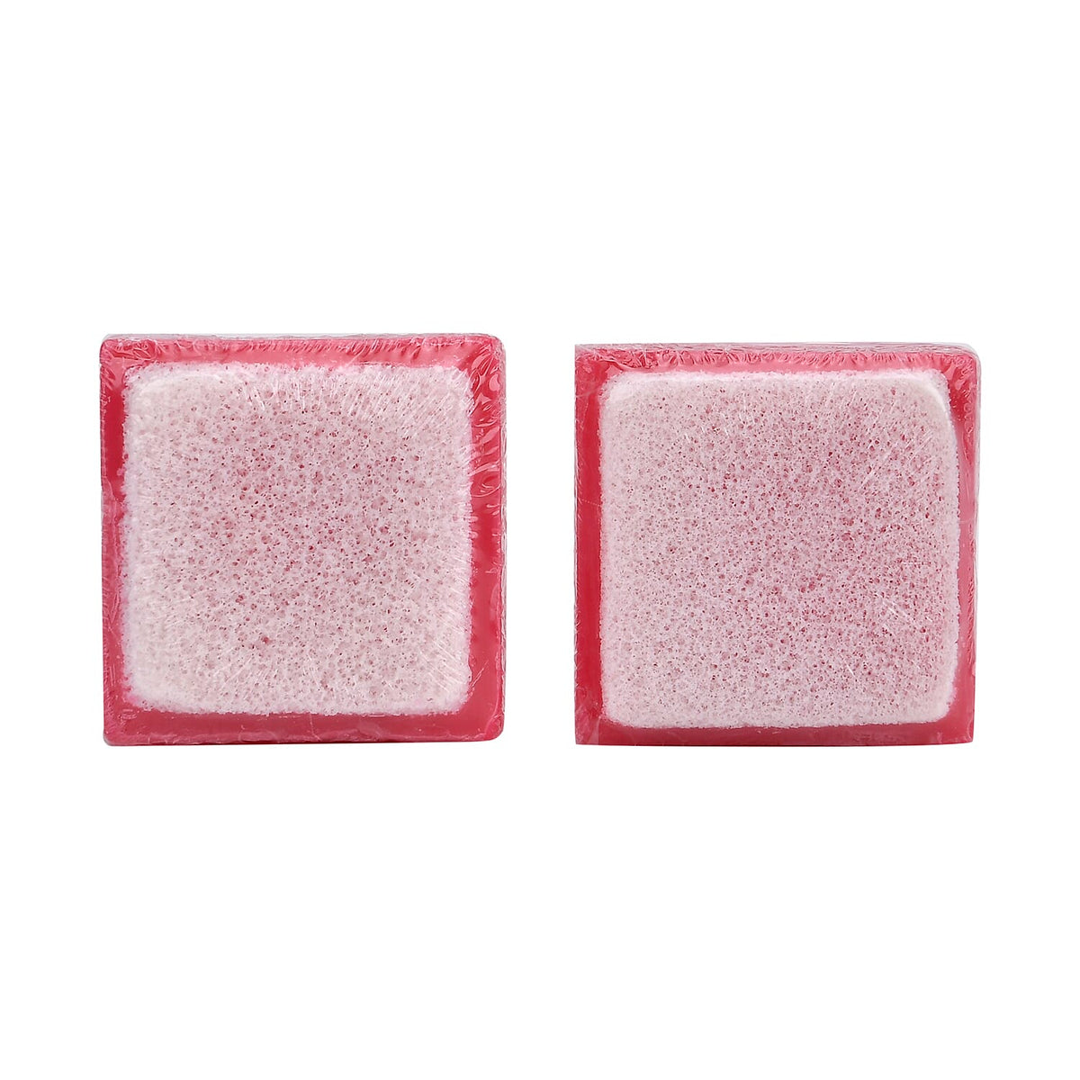Marigold &amp; Lotus Set of 2 Gentle Clean Scented Soap &amp; Sponge - Rose &amp; Shea Butter 7990170 2
