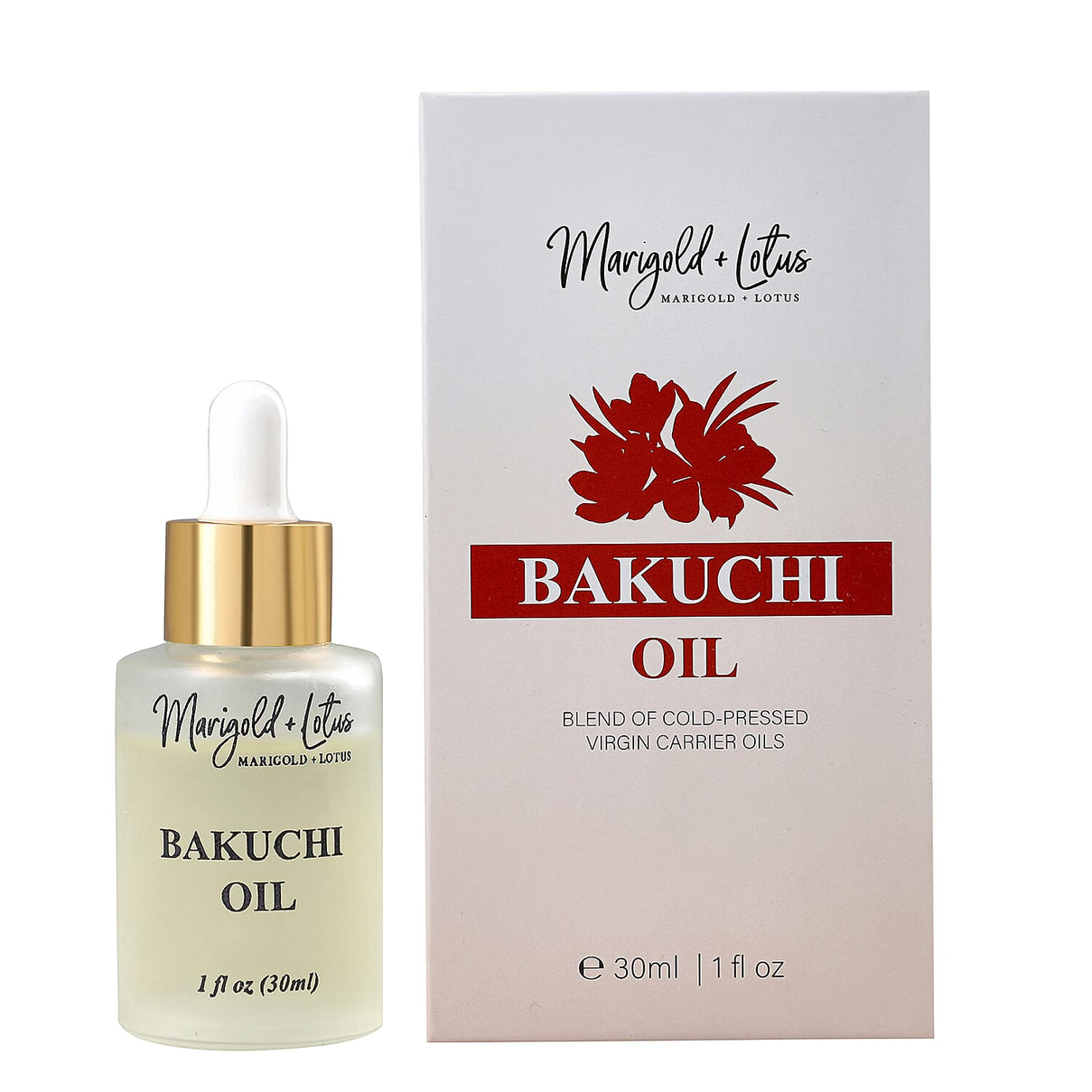 Marigold and Lotus Glow Bakuchi Oil - 30ml 8071853 0