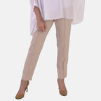 Marina Kaneva Tailored Trousers (Size 8) - Cream