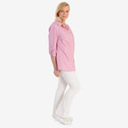 Marina Kaneva Classic Shirt With Pocket (Size 16) - Pink