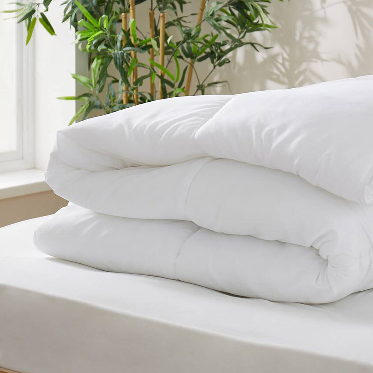 Martex For You For Me Dual (10.5 - 4.5) Tog Duvet (Double) - White 8347115 2