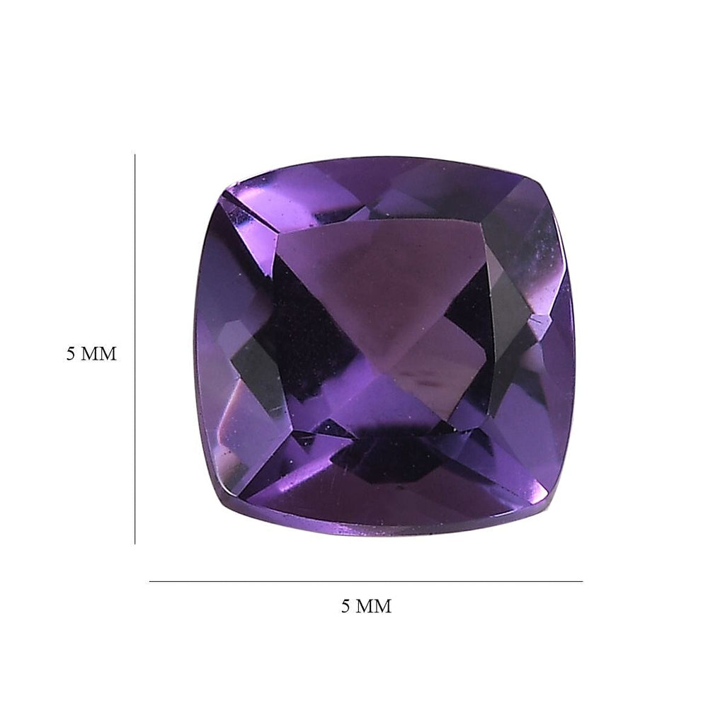 Mashamba Amethyst Cushion 5x5 mm