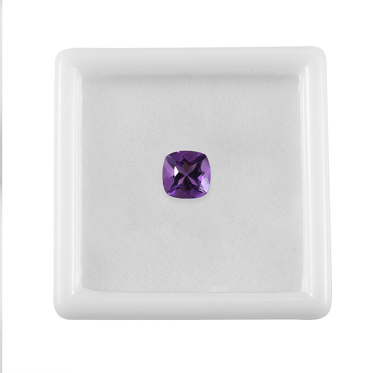 Mashamba Amethyst Loose Gemstone in Cushion Shape (7x7mm) 7778419 3
