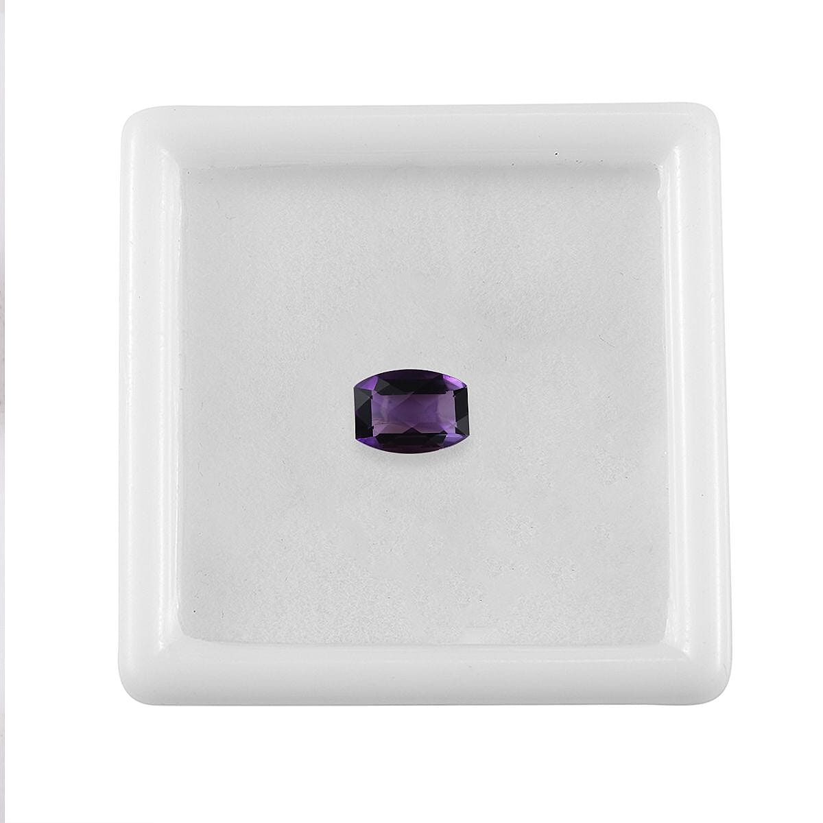 Mashamba Amethyst Loose Gemstone in Cushion Shape (8x6mm) 7778420 3
