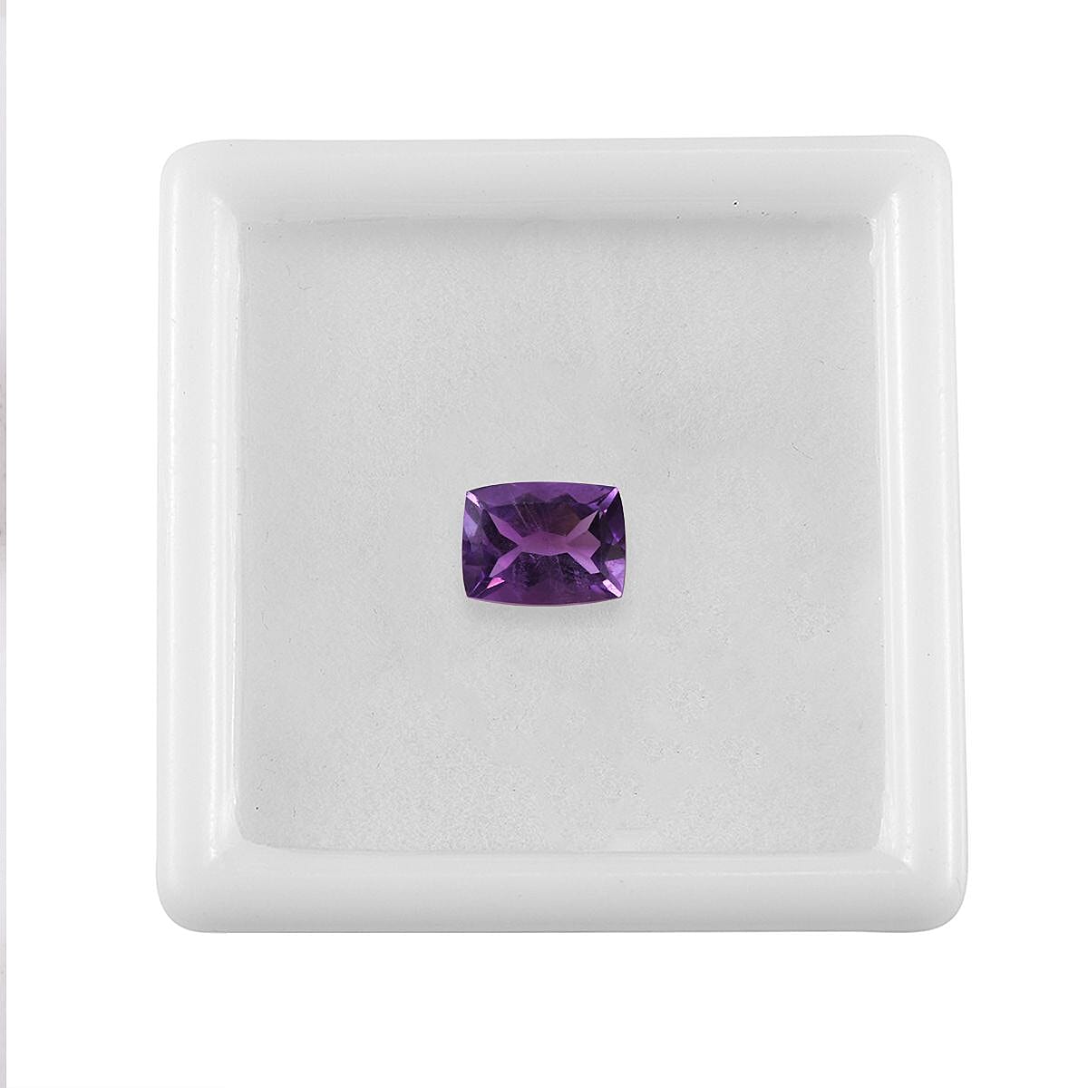 Mashamba Amethyst Loose Gemstone in Cushion Shape (8x6mm) 7778421 3