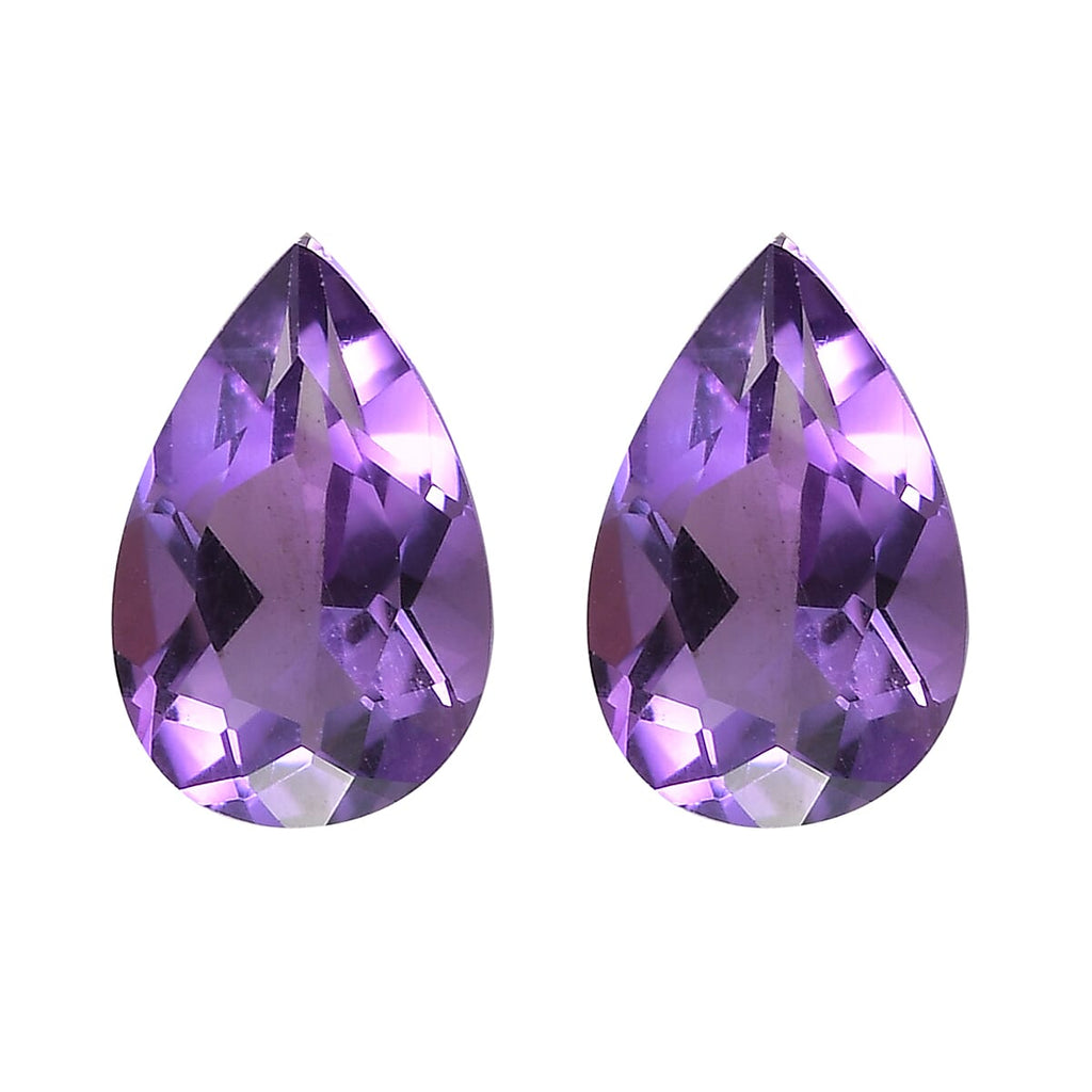 Mashamba Amethyst Pear 8x5 mm