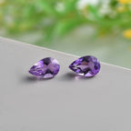 Mashamba Amethyst Pear 8x5 mm