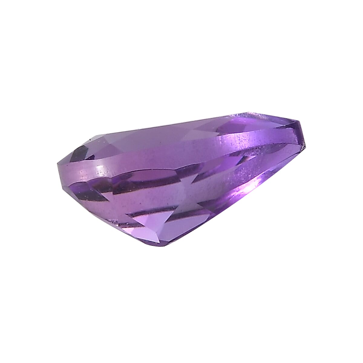 Set of 2 Mashamba Amethyst Loose Gemstones in Trillion Shape (8x5mm) 7827389 3