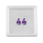 Mashamba Amethyst Pear 8x5 mm