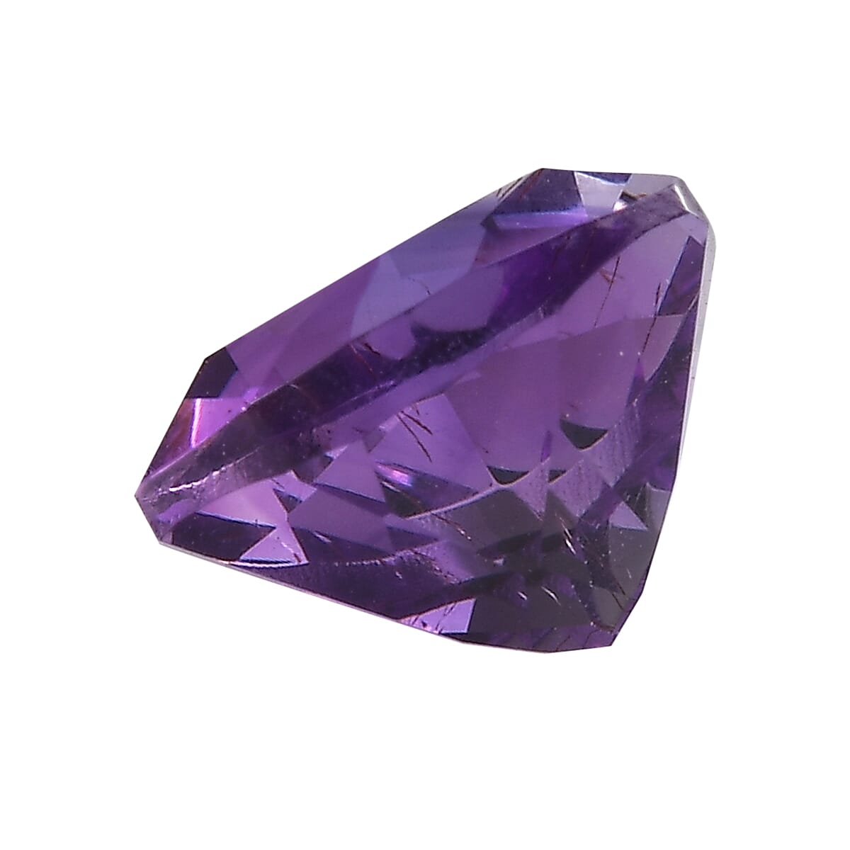Mashamba Amethyst Loose Gemstone in Trillion Shape (8.0mm) 7814399 3