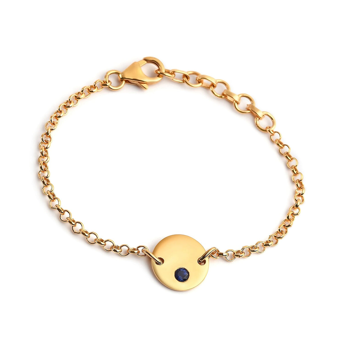 Masoala Sapphire Bracelet in 14K Gold Plated Sterling Silver 3627881 0