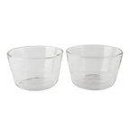 MasterPro Double Walled Borosilicate Mixing Bowls (Set of 2) - 510ml