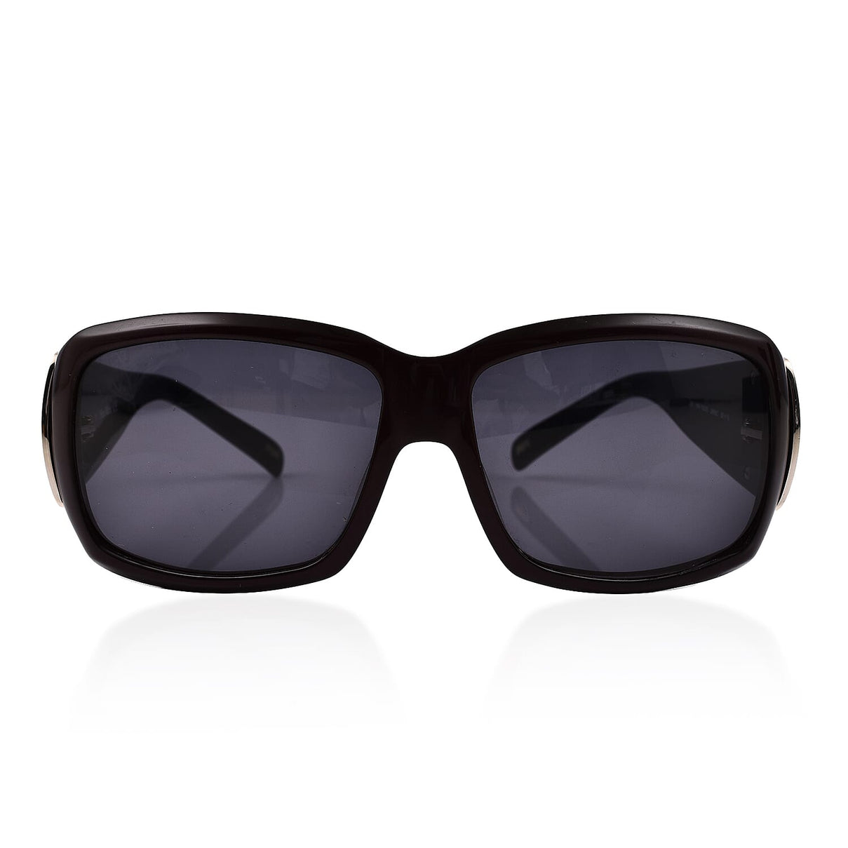Max Mara Womens Large Oversized Sunglasses - Burgundy 7164460 0
