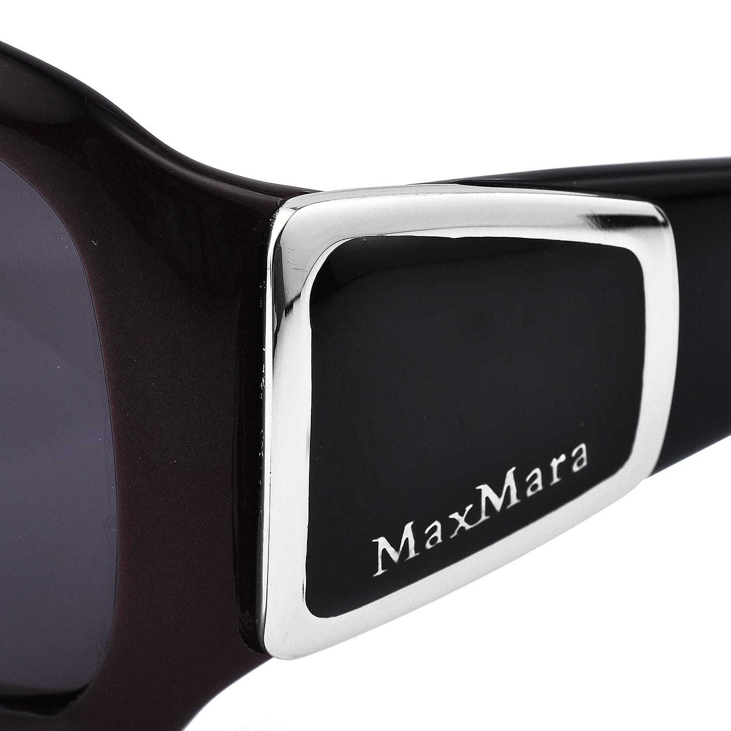 Max Mara Womens Large Oversized Sunglasses - Burgundy 7164460 3