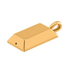 Mega Close Out Deal- 9K Yellow Gold Bar Pendant