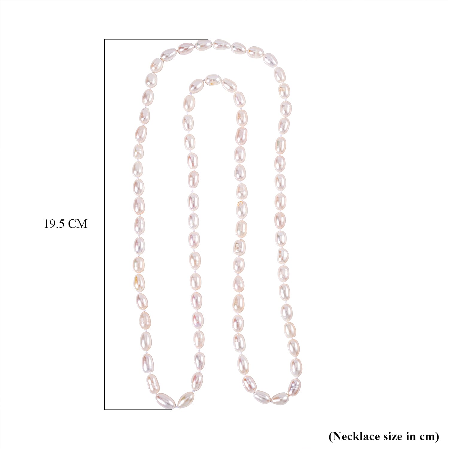 Mega Close Out Deal - Fresh Water Pearl Necklace (Size 30) 240.00 Ct. 7543446 5