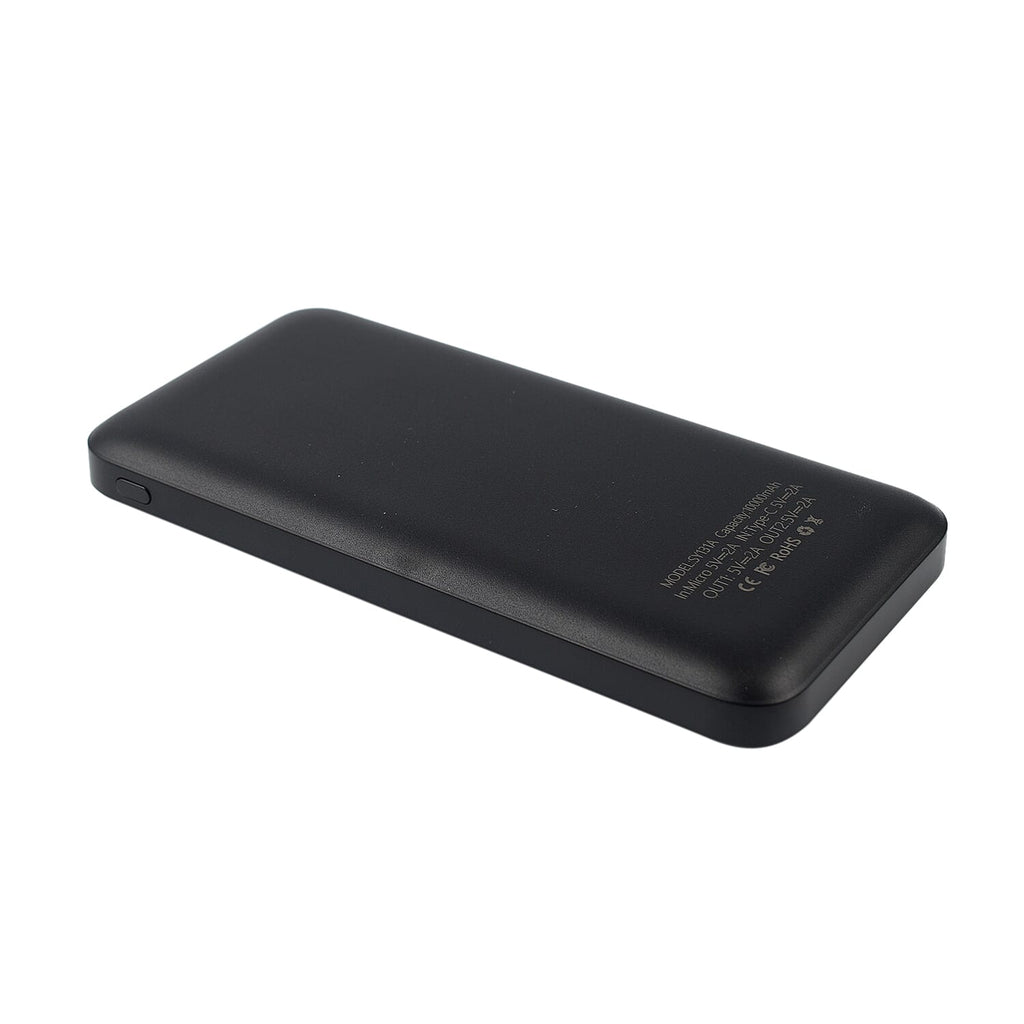 Mega Closeout Buy - 10000 mAh Powerbank - Black