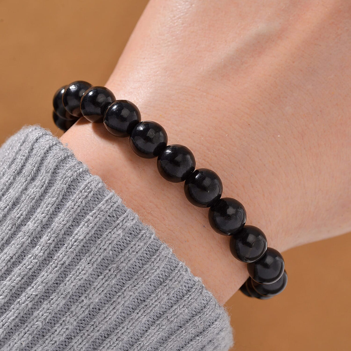 Mega Deal - Natural Shungite Bracelet 130.00 Ct. 8082499 1