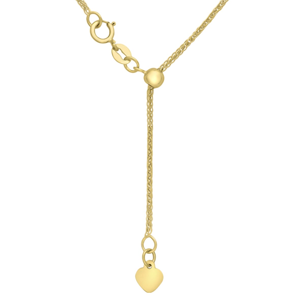 Designer Inspired 9K Yellow Gold SLIDER SPIGA Necklace (Size - 22), 3 Grams 7722976 1