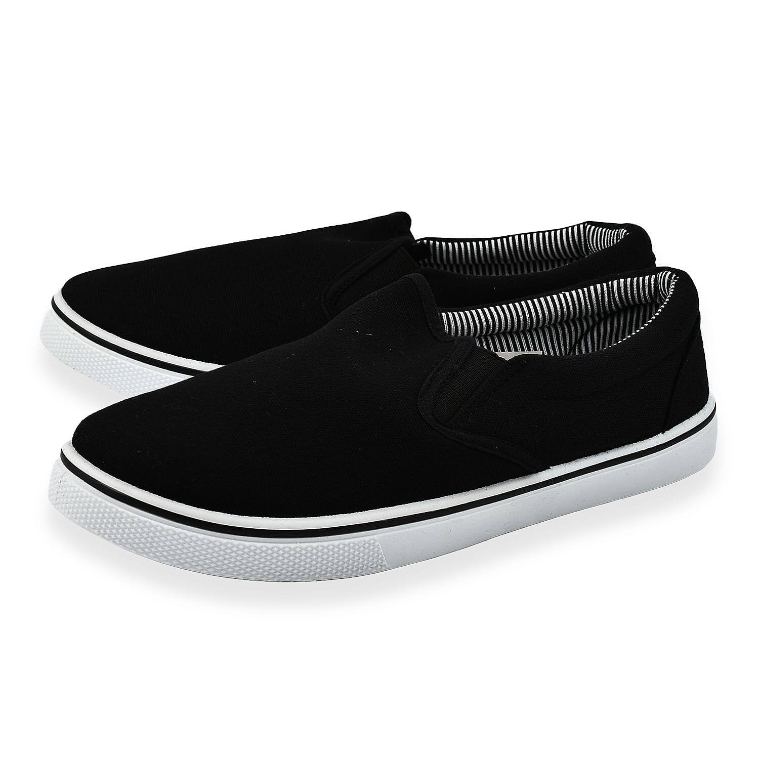 Mens Shoe (Size 9) - Black White 7765226 0