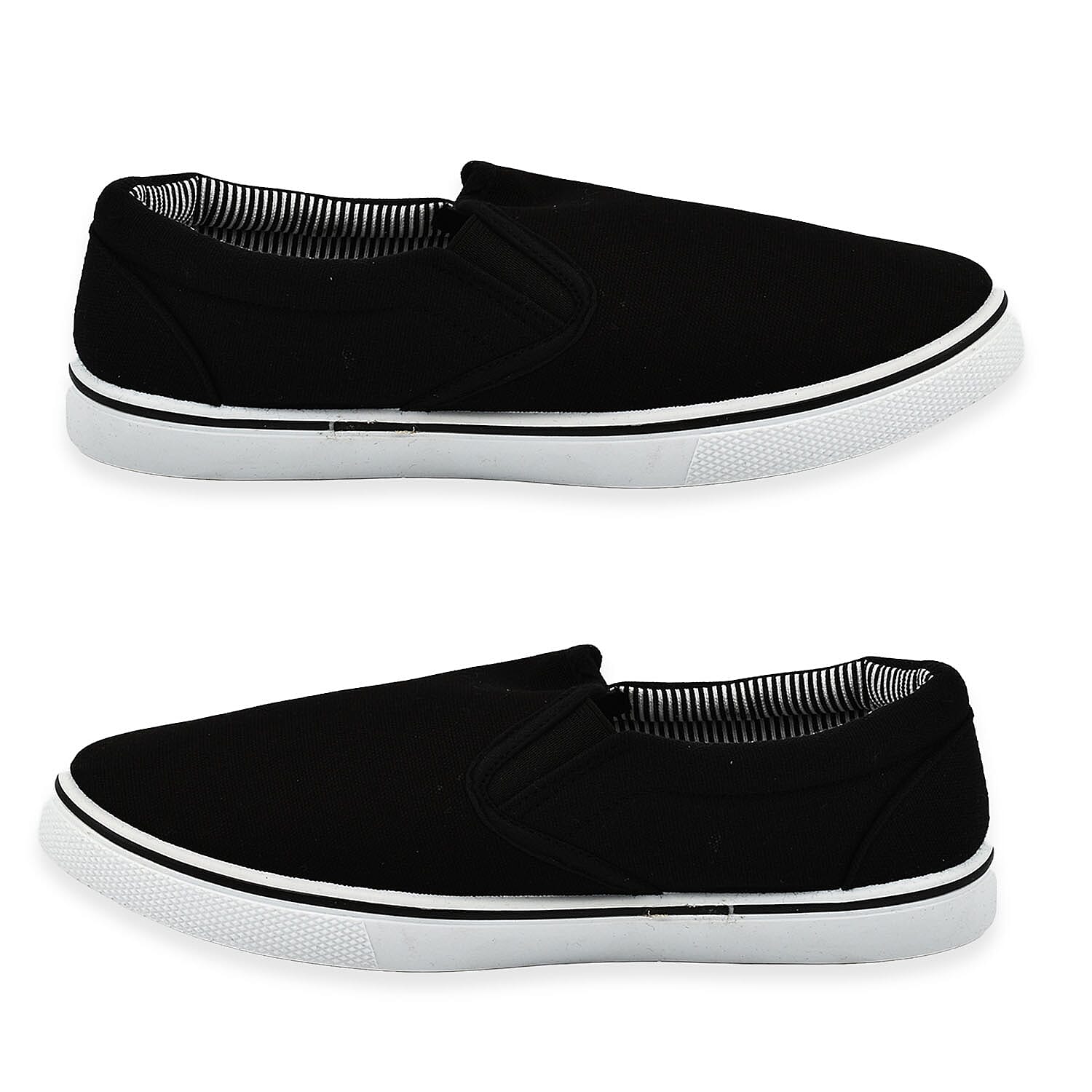 Mens Shoe (Size 9) - Black White 7765226 3