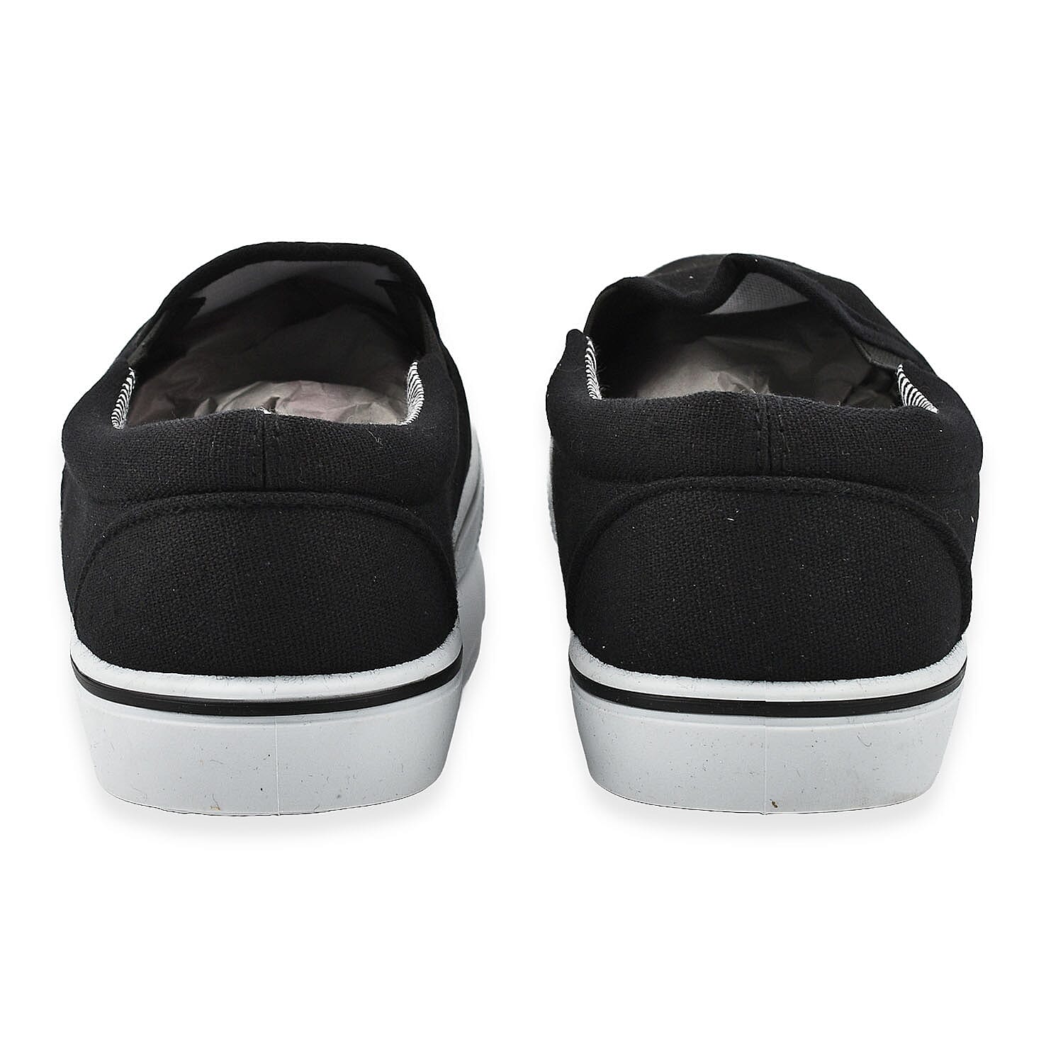 Mens Shoe (Size 9) - Black White 7765226 5