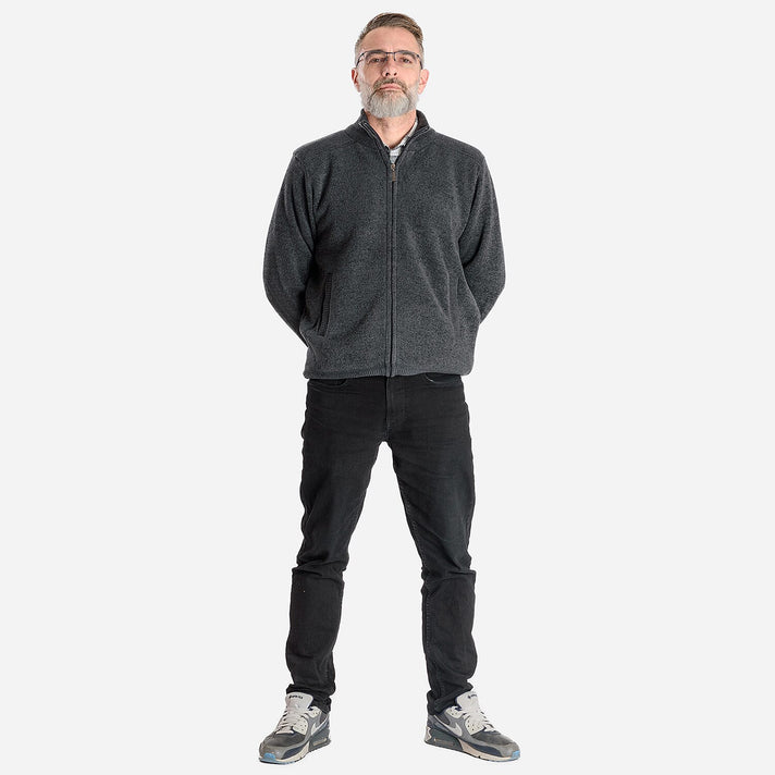 Mens Full Zip Coat (Size XL) - Charcoal 7963101 1