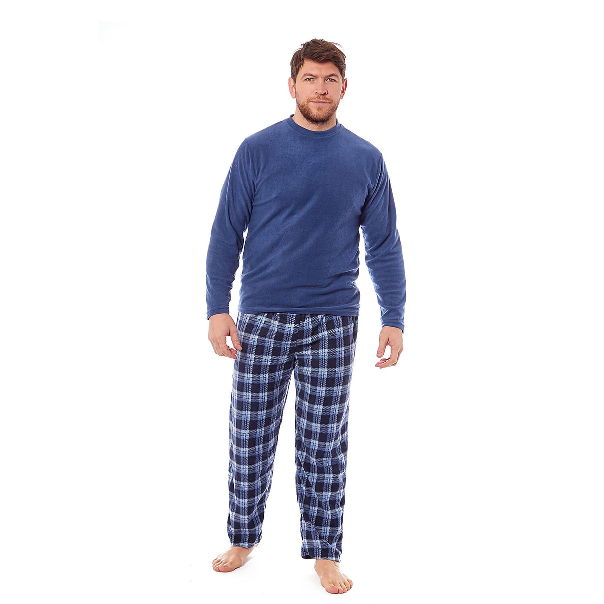 Mens Checkered Pyjama Set 7721533 5