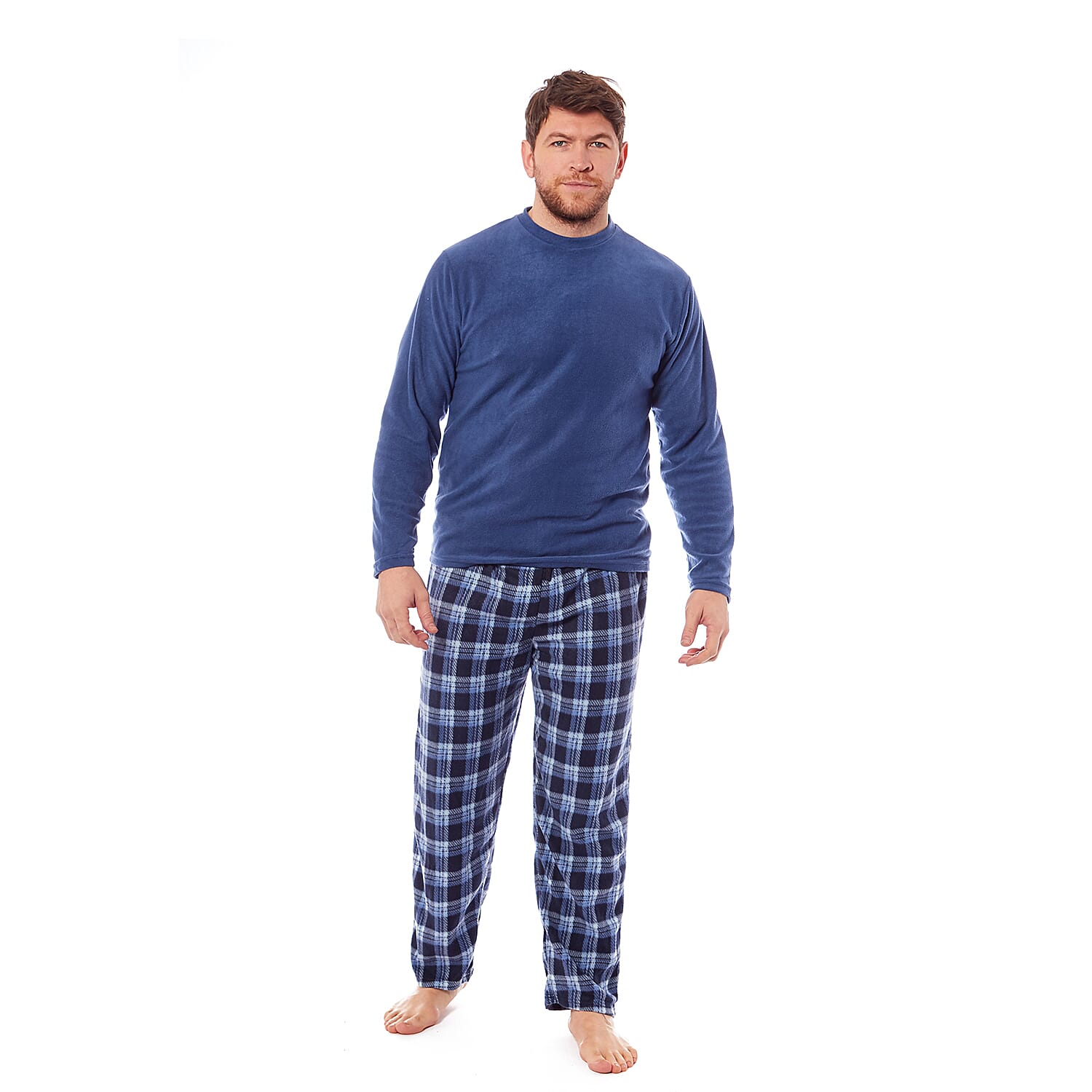 Mens Checkered Pyjama Set 7721533 5
