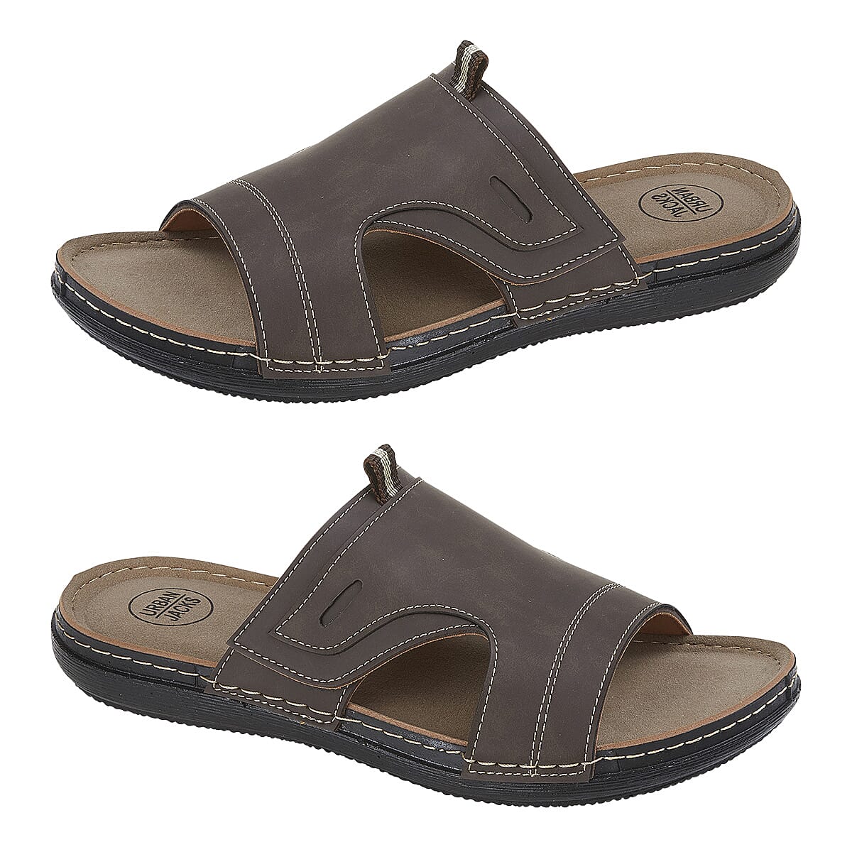 Mens Sandal (Size 41) - Brown 7772431 0