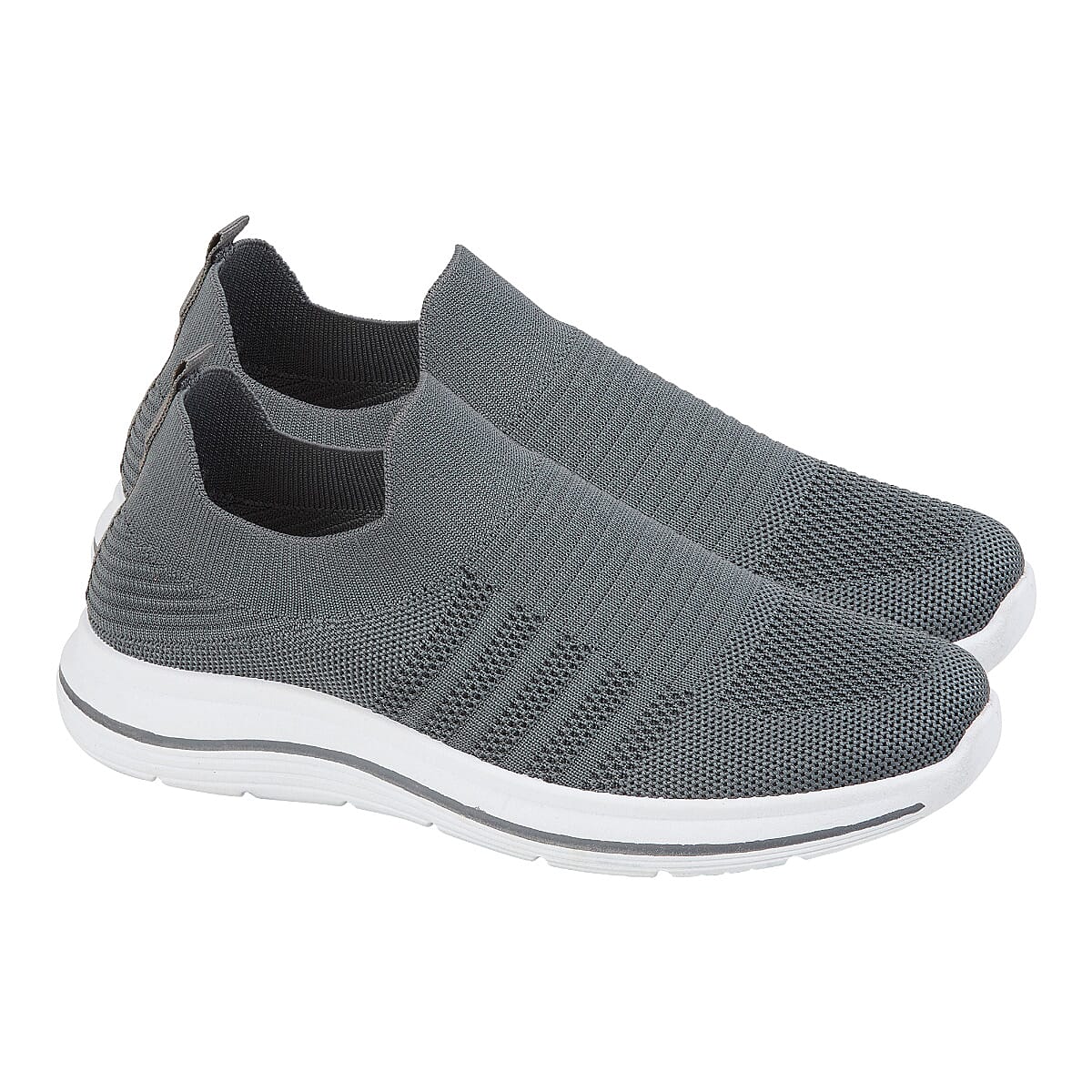 URBAN JACKS Light Weight Slip on Detroit Shoe - Grey 7765250 0